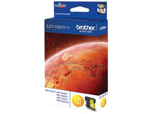 ראש דיו צהוב מקורי Brother LC1100HYY