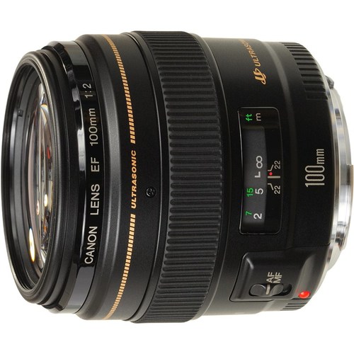 Canon 100mm f/2 USM עדשת קנון