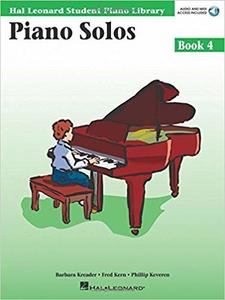ספר תווים PIANO SOLOS BOOK 4 - BOOK/AUDIO