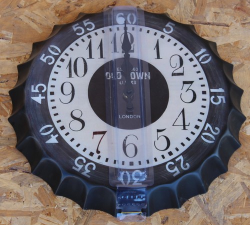שעון מכסה בקבוק 3 דוגמאות