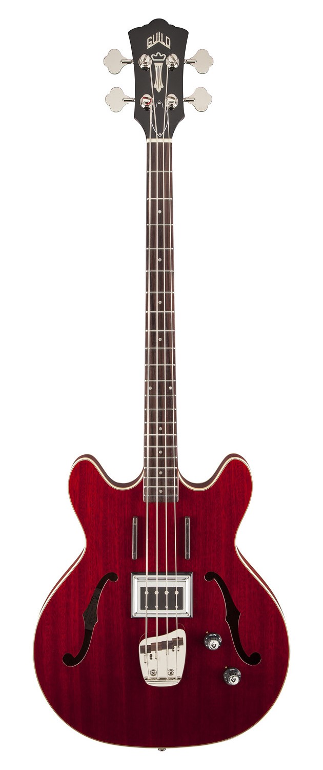 גיטרה בס רבע נפח Guild Starfire Bass II Cherry Red