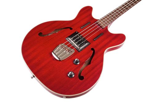 זוית נוספת Guild Starfire Bass II Cherry Red