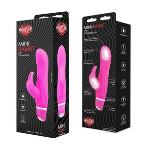 ויברטור פרמיום מסיליקןן איכותי Hustler Mini Rabbit