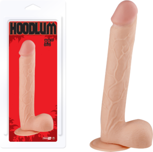 דילדו נדבק 28 ס"מ HOODLUM