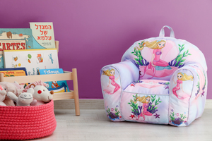 ספונית ממותגת לילדים דגם- בת הים 