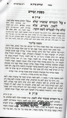 משניות משנת אליעזר