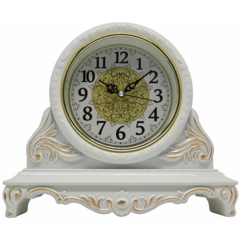 שעון שולחני יוקרתי דגם לוקסמבורג דמוי עץ