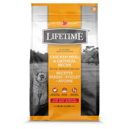 Lifetime לייף טיים מזון לכלב 11.4 ק