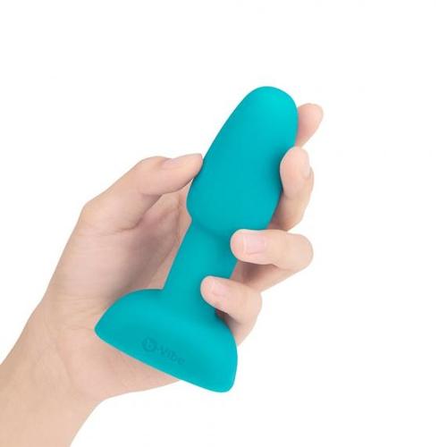 פלאג אנאלי רוטט רימינג למתחילות עם שלט רחוק B-vibe Rimming Plug Petite