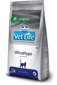 VetLife Ultra-Hypo מזון רפואי לחתול 2 ק"ג וט לייף