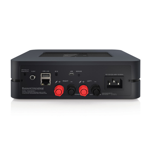 סטרימר מוזיקה מולטי רום מבית Bluesound דגם Powernode 2i