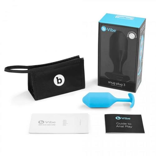 פלאג אנאלי בינוני למתקדמות 180 גרם  3 Bvibe Snug