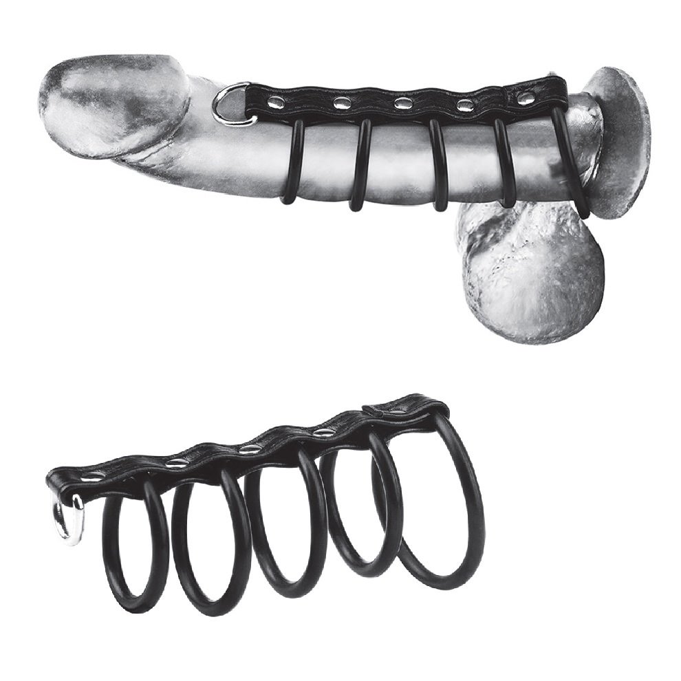 קוקרינג 5 טבעות גומי להגברת העונג המיני 5 Ring