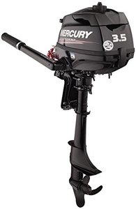 מנוע ימי לסירת גומי מרקורי 3.5 כוח סוס 4 פעימות MERCURY 3.5HP מנוע ימי מרקורי