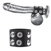 טבעת זקפה 3.8 ס"מ עם חובק לאשכים Cockring With Ball Strap