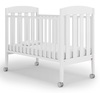 מיטת תינוק דגם ארז (תקן חדש) עם אנטי בייט - לבן