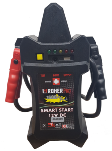בוסטר התנעה מקצועי 12 וולט 1600 אמפר Roher Tools