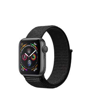 שעון חכם Apple Watch Series 4 44mm Aluminum Case Sport band GPS אפל יבואן  רשמי