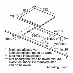 כיריים BOSCH דגם PIE611BB1E אינדוקציה בוש