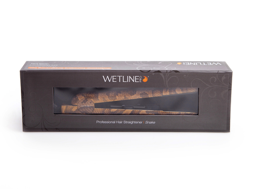 מחליק שיער ווטליין סנייק  טורמלין קרמי - WETLINE Snake Tourmaline Ceramic