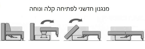 סלון פינתי דגם Z-NOLA 