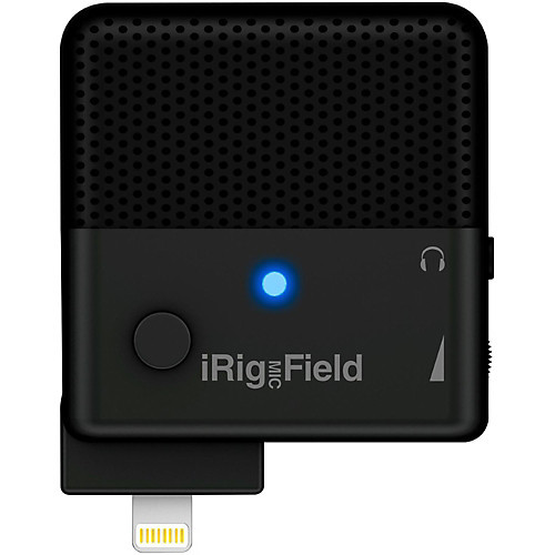 מיקרופון סטריאפוני נייד iRig Mic Field למכשירי אפל מבית IK Multimedia