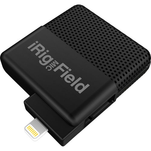 מיקרופון סטריאפוני נייד iRig Mic Field למכשירי אפל מבית IK Multimedia