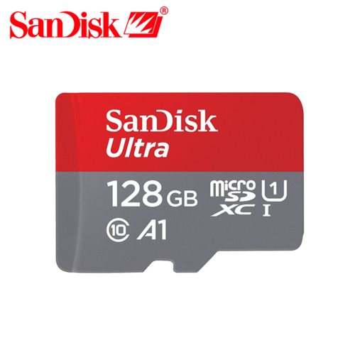 כרטיס זיכרון SanDisk Ultra SDSQUNS-128G 128GB Micro 