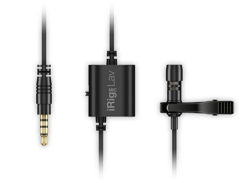 מארז זוג מיקרופוני דש זעירים iRig Lav2P מבית IK Multimedia