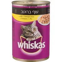 ויסקאס מזון משלים שימורים לחתול - עוף. 400 גרם מבצע 10% הנחה בקניית 10 יח