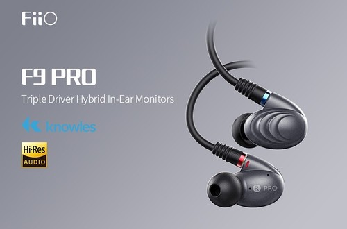 אוזניות Fiio F9 Triple Driver Hybrid IEM
