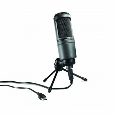 מיקרופון קונדנסר Audio Technica AT2020USB Plus