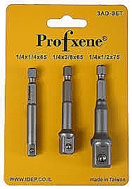 סט 3 מתאמים PROFXENE