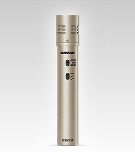 זוג מיקרופוני קונדנסר Shure KSM137
