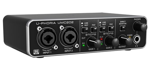 כרטיס קול Behringer U-PHORIA UMC202HD 