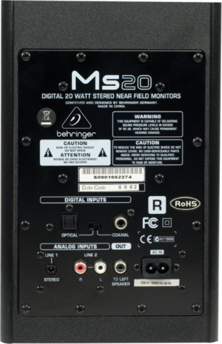 זוג מוניטורים Behringer MS20