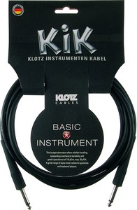 כבל PL-6.3mm כפול באורך של 6 מטרים KLOTZ KIK6.0PPSW