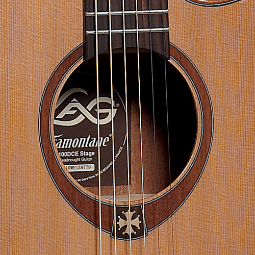 גיטרה אקוסטית מוגברת Lag Tramontane T100DCE