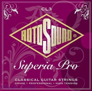 מיתרים לקלאסית Rotosound Superia Pro CL3