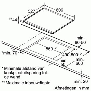 כיריים BOSCH דגם PKF675N14E בוש