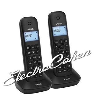 טלפון דק כפול שחור Vtech דגם DELTA SLB-2310TW