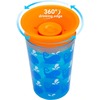 כוס הפלא 360° בנפח 266 מ''ל - כחול/כתום