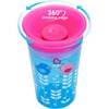 כוס הפלא 360° בנפח 266 מ''ל - כחול/ורוד