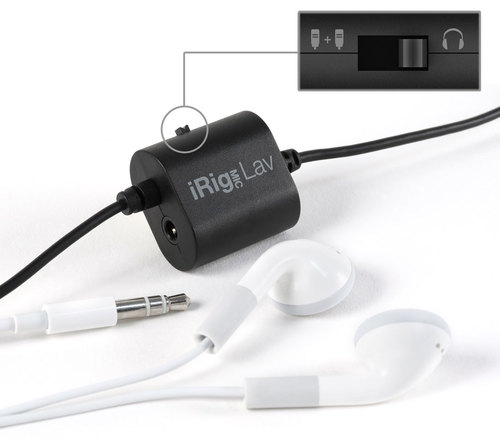 מארז זוג מיקרופוני דש זעירים iRig Lav2P מבית IK Multimedia