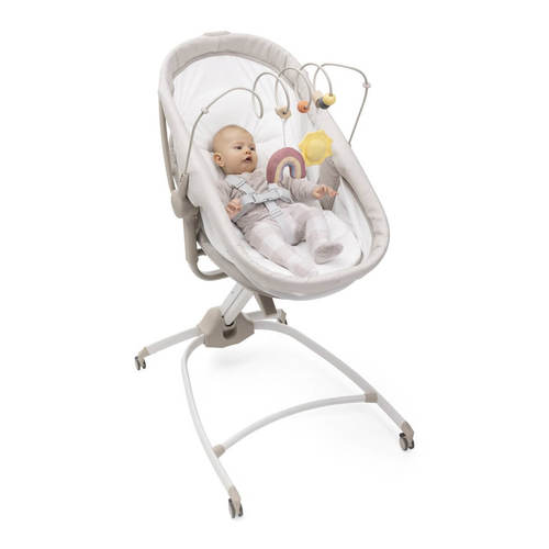 עריסה בייבי האג ארמוניה  4 ב-1 Baby Hug 4 In 1 Armonia צבע שמנת פנינה Motherpearl