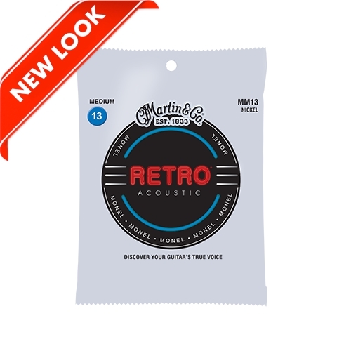 סט מיתרים 013 לאקוסטית MARTIN RETRO MM13