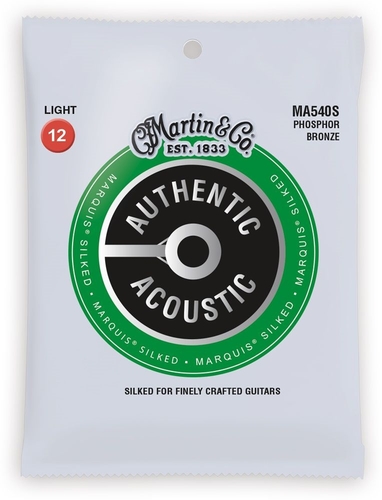 סט מיתרים 012 לאקוסטית Martin MA540S Marquis Phosphor Bronze Authentic Silked