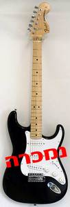 גיטרה וינטג' פנדר יפנית שנת 1989 - 90 שחורה - נמכרה !!! Fender