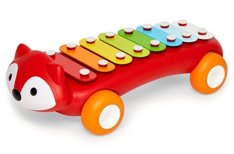קסילופון שועל עם שרוך משיכה