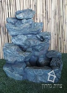 מזרקת סלעים לגינה צבע בזלת 36-820 